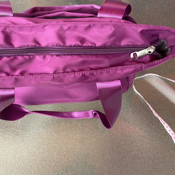 Purple nylon tote bag NWOT - Picture 12 of 12